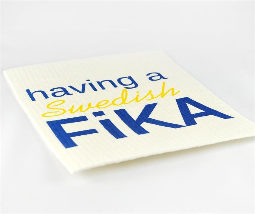 Mellow Design disktrasa "Having a Swedish fika"