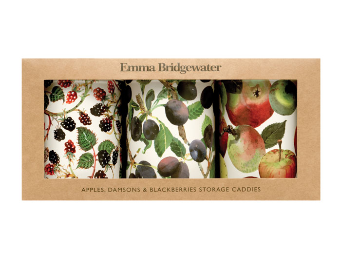 Emma Bridgewater Fruits plåtburk rund