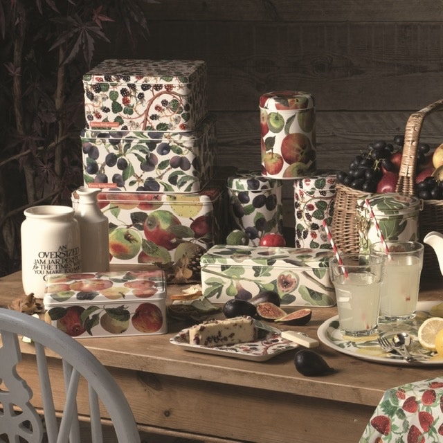 Emma Bridgewater Fruits plåtburk rund