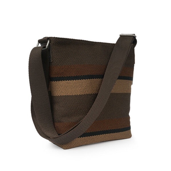 Ceannis Small Shoulder bag Striped brown
