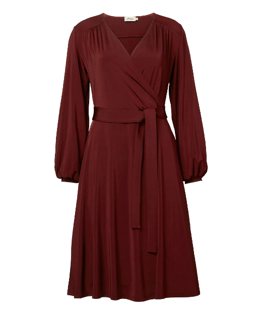 Jumperfabriken Annie dress wine