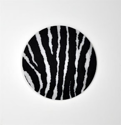 Mellow Design glasunderlägg zebra