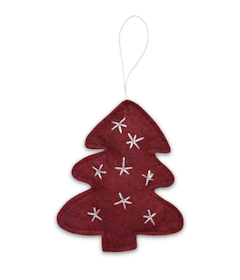 Delight Department Christmas Tree red