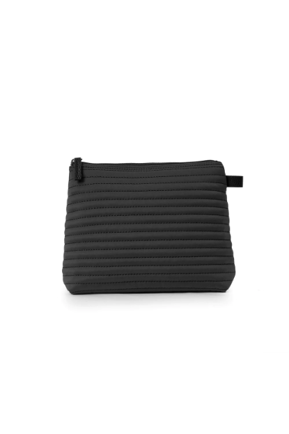 Ceannis necessär Soft quilted stripes black