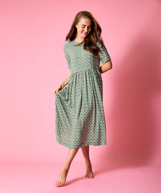 Jumperfabriken Sandy dress green