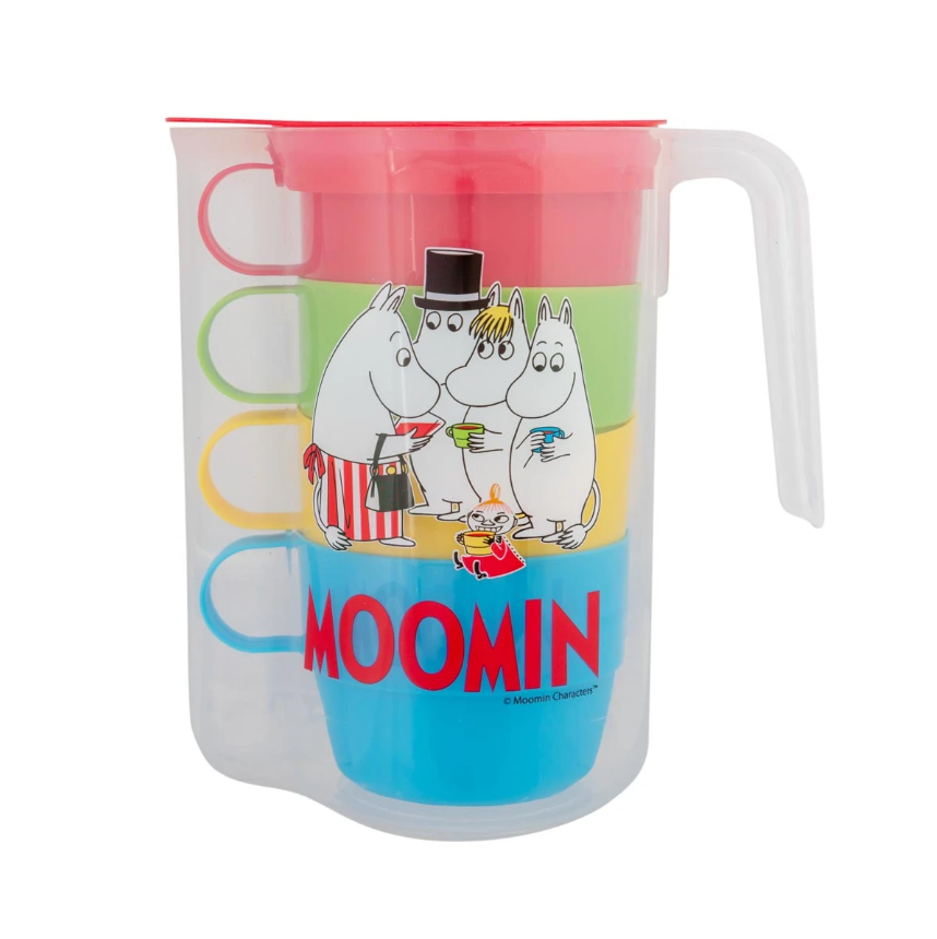 Mumin kanna med muggar