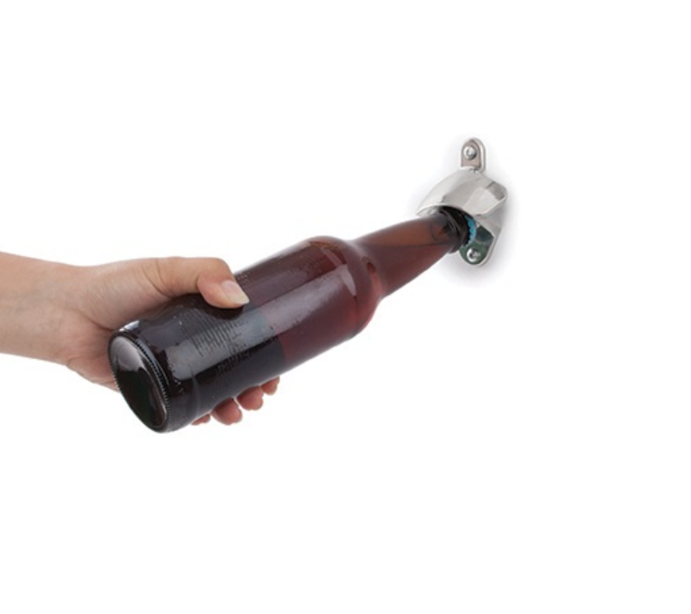 Pop Cap Wall-mount Bottle Opener