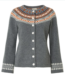 Jumperfabriken Vendela cardigan grey