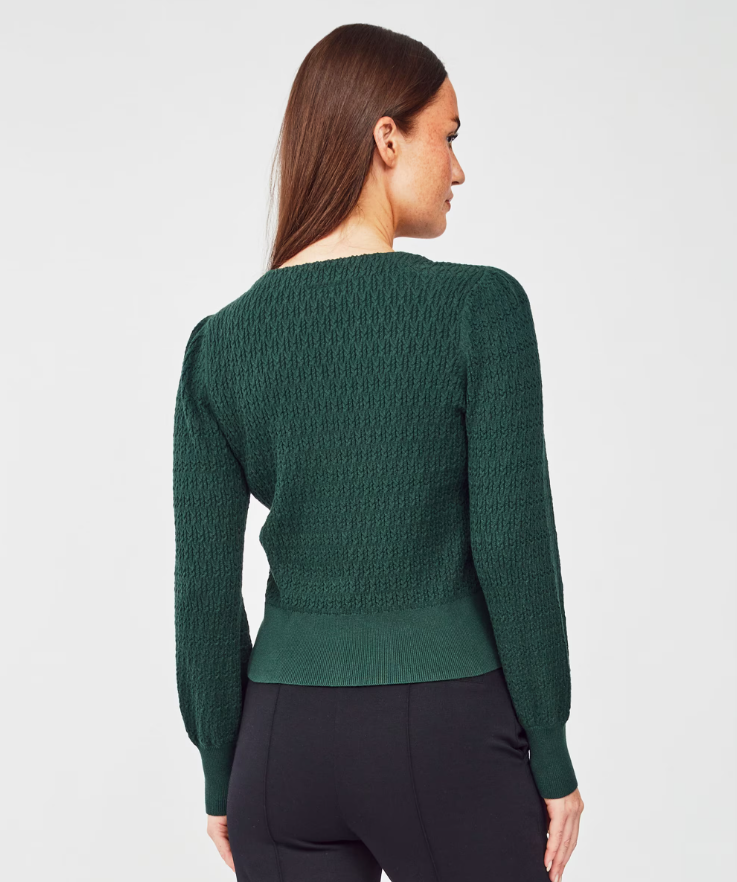 Jumperfabriken Johanna cardigan green