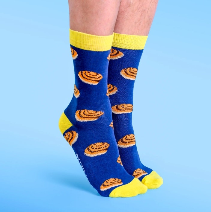 Svensk Husman Kanelbullen strumpor