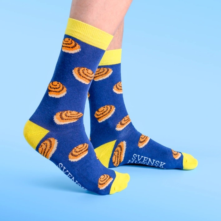 Svensk Husman Kanelbullen strumpor