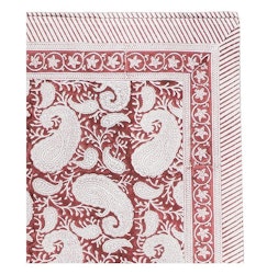 Chamois Big Paisley® duk Red