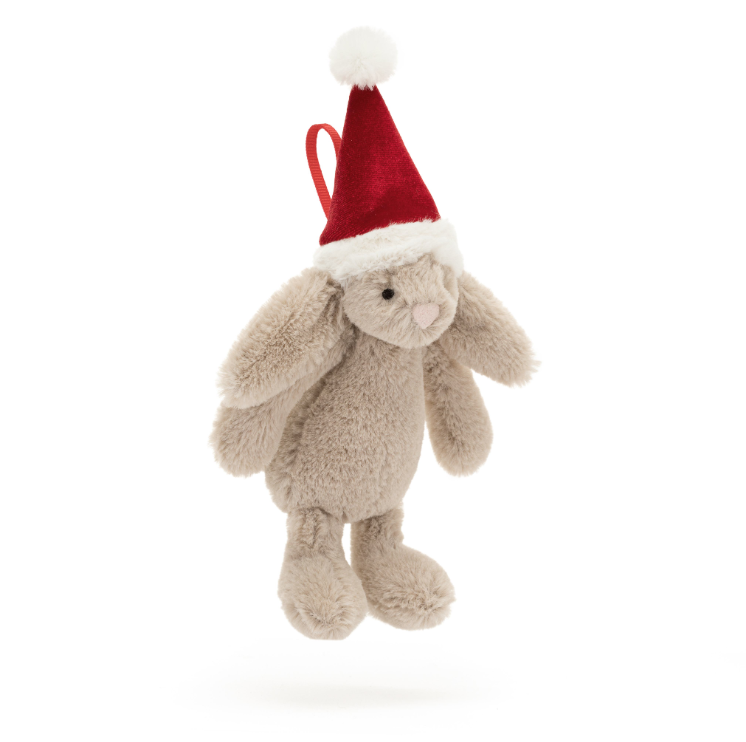 Jellycat Bashful Christmas Bunny