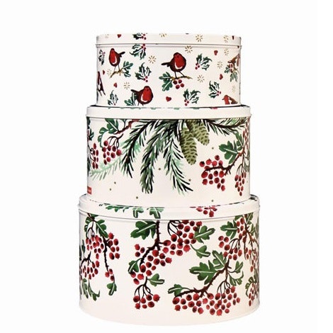 Emma Bridgewater Christmas plåtburkar