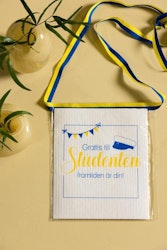 Mellow Design disktrasa "Grattis till studenten"