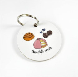 Mellow Design nyckelring Swedish sweets