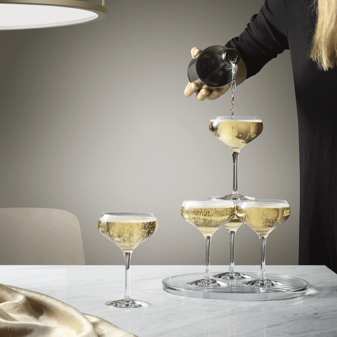 Orrefors More coupe champagneglas 6-pack