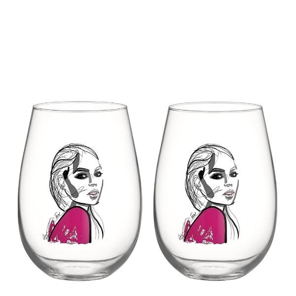 Kosta Boda All About You "Next to you" tumbler 2-pack
