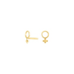 Nordahl Jewellery örhängen Venus guld