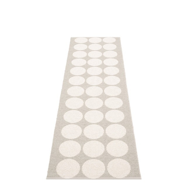 Pappelina matta Hugo Linen metallic · Vanilla