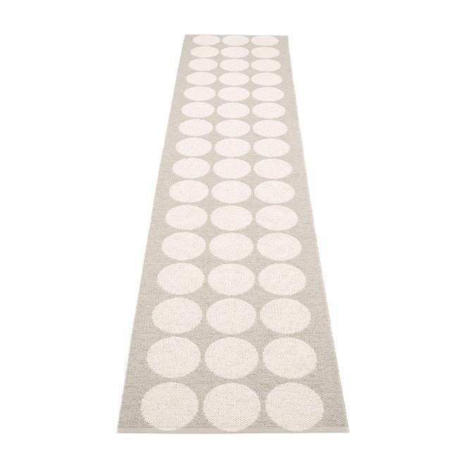 Pappelina matta Hugo Linen metallic · Vanilla