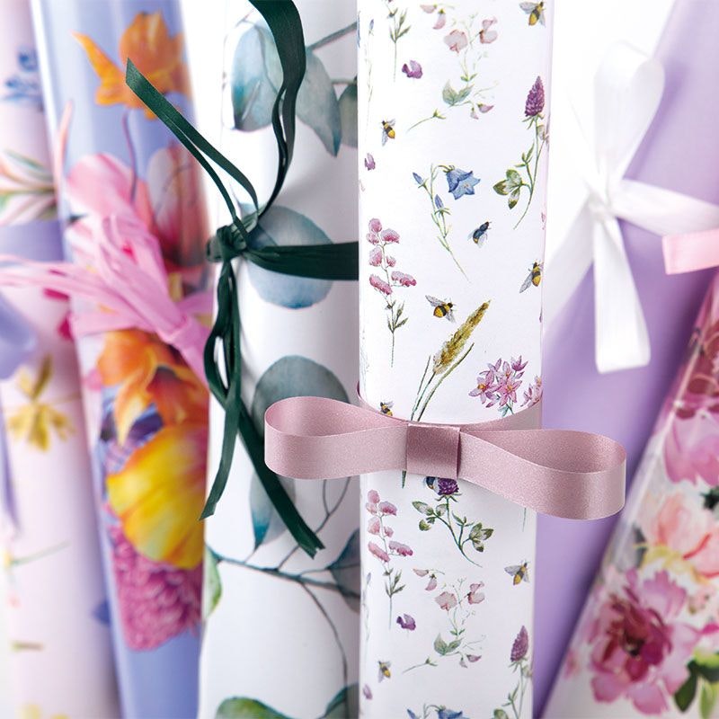 Presentpapper Flower meadow