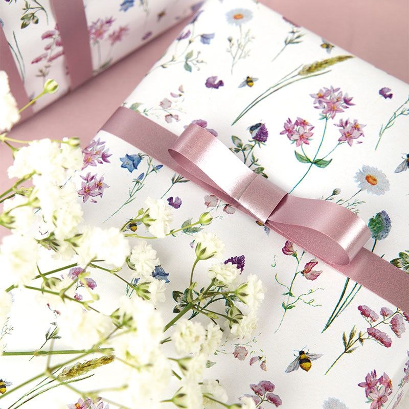 Presentpapper Flower meadow