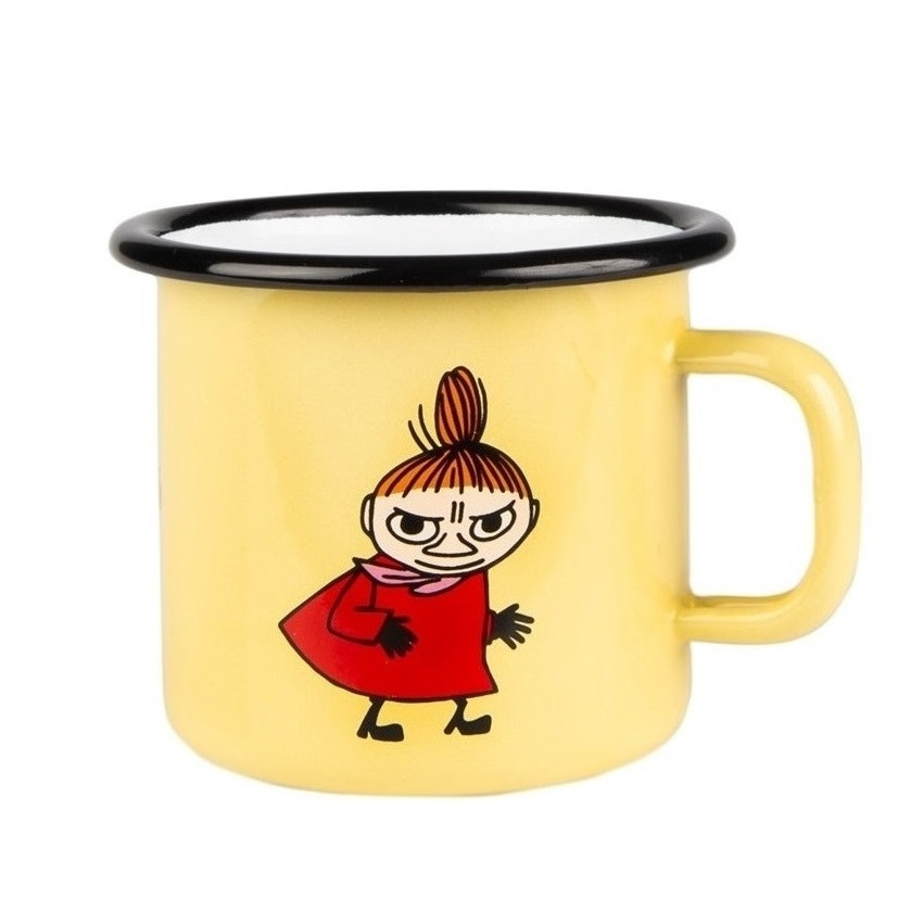 Muurla emaljmugg Lilla My retro