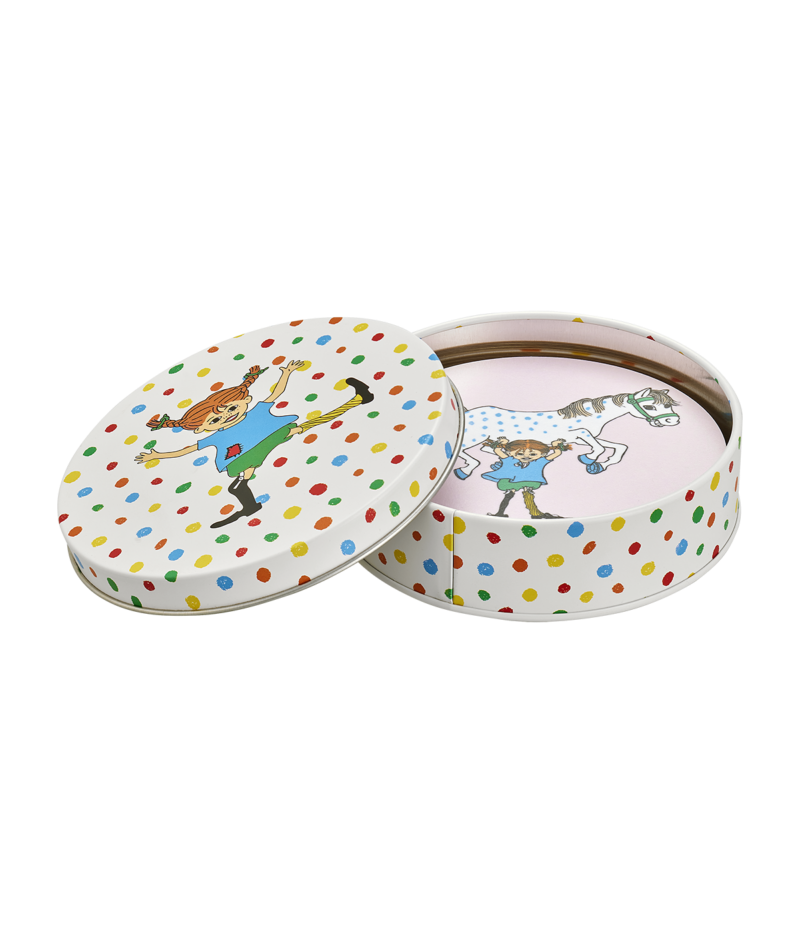 Muurla glasunderlägg Pippi Långstrump 4-pack