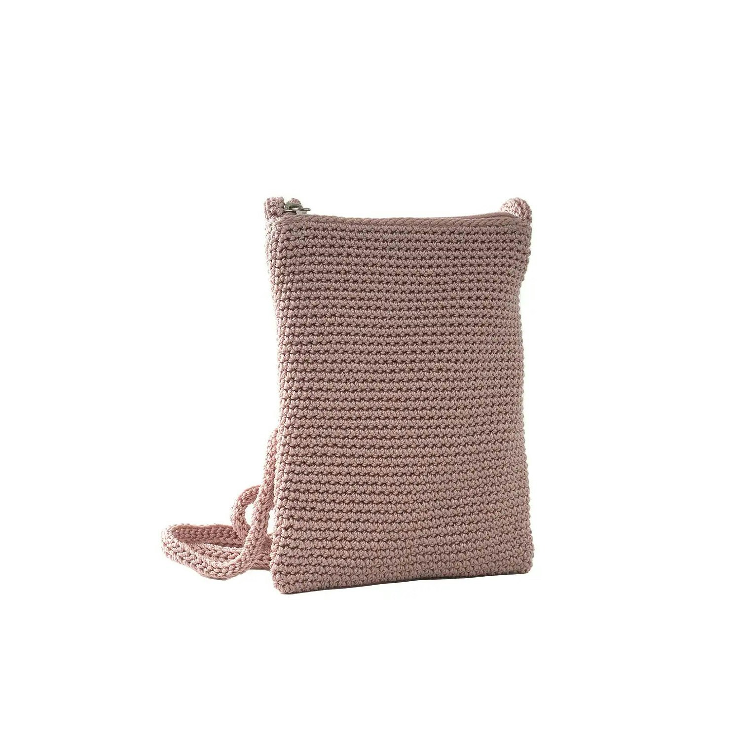 Ceannis Crochet mobile case Soft pink