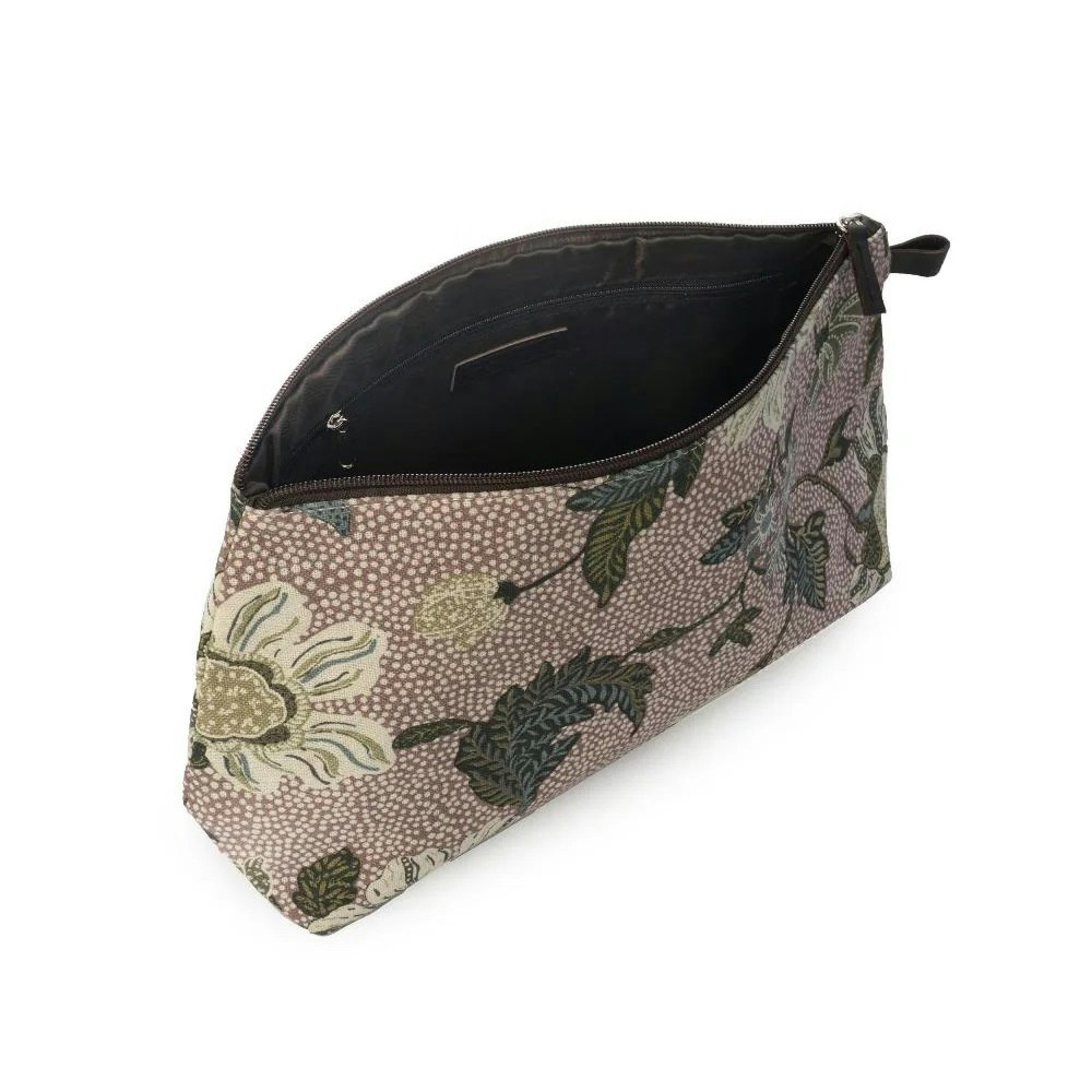 Ceannis Flower Linen necessär Dusty pink
