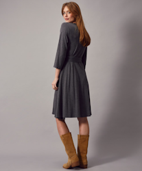 Jumperfabriken Kate dress grey melange