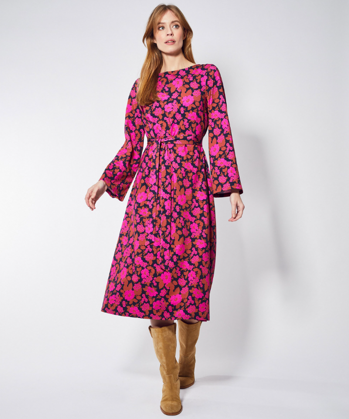 Jumperfabriken Lenita dress pink