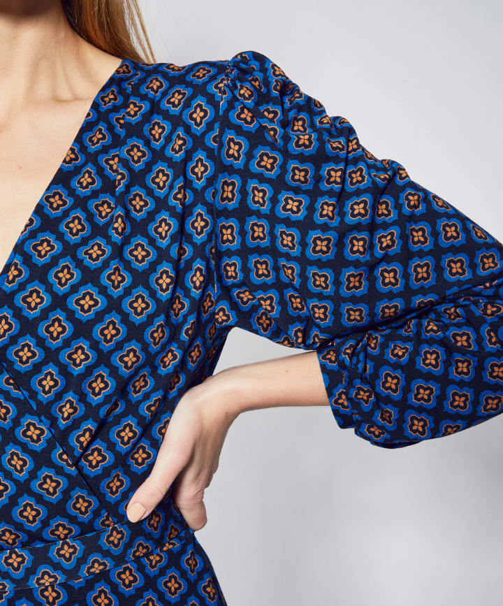 Jumperfabriken Noreen dress blue