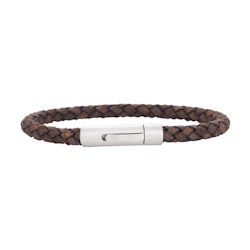 Nordahl Jewellery Son of Noa läderarmband brun