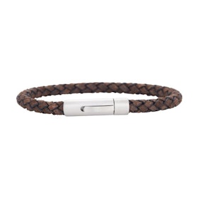 Nordahl Jewellery Son of Noa läderarmband brun