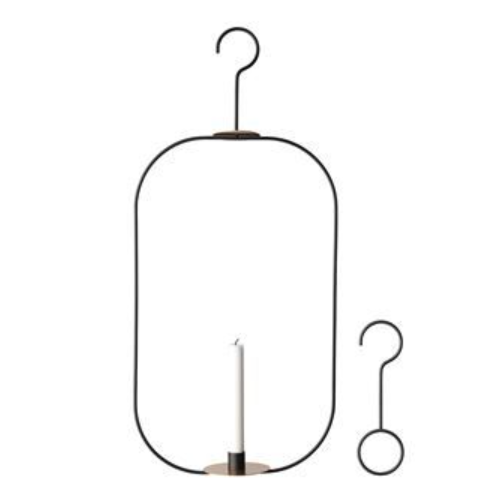 Design Kristina Stark Hank vertikal ljuskrona