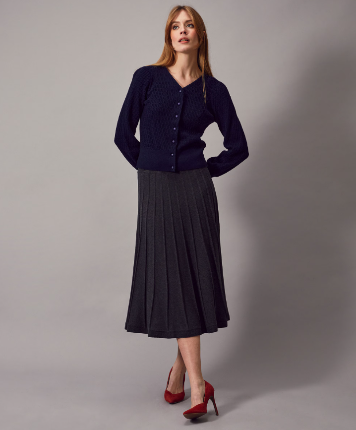 Jumperfabriken Klara skirt grey