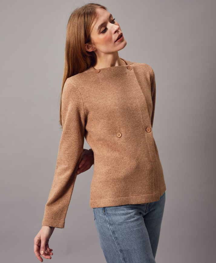 Jumperfabriken Marlis cardigan beige