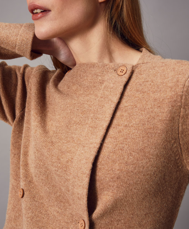 Jumperfabriken Marlis cardigan beige