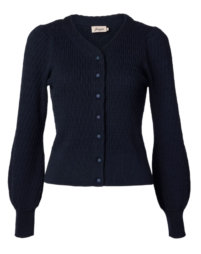 Jumperfabriken Johanna cardigan navy