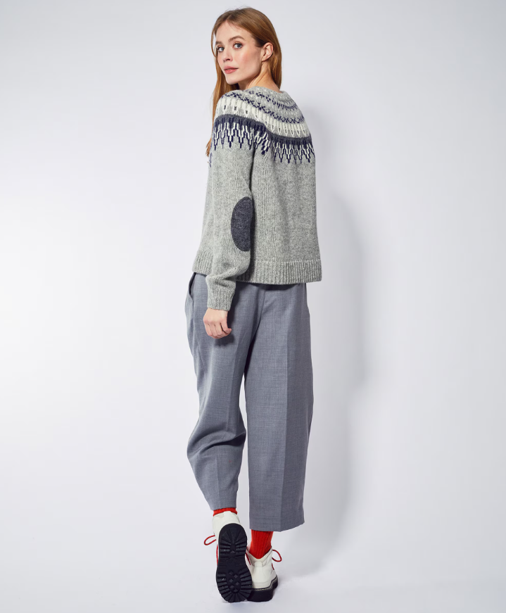 Jumperfabriken Joelle cardigan light grey