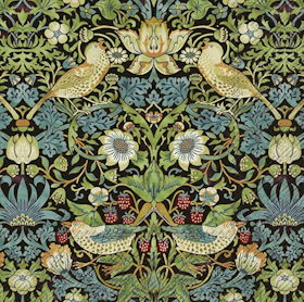William Morris Strawberry Thief pappersservetter