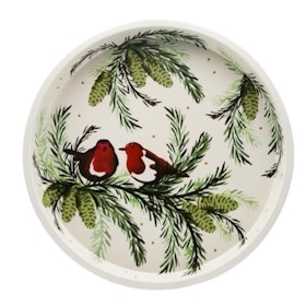 Emma Bridgewater Norway Spruce plåtbricka rund