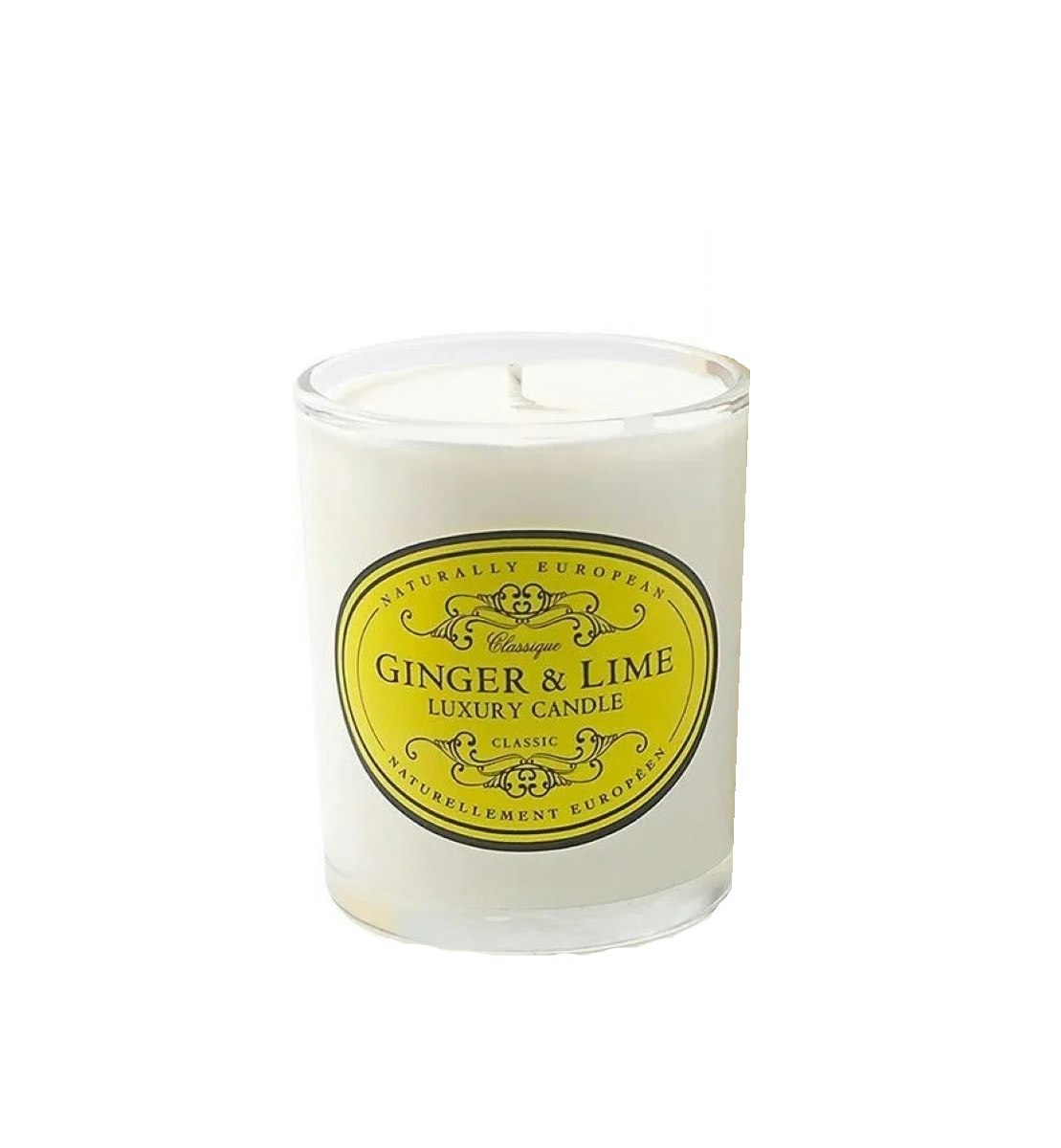 Naturally European litet doftljus Ginger & Lime