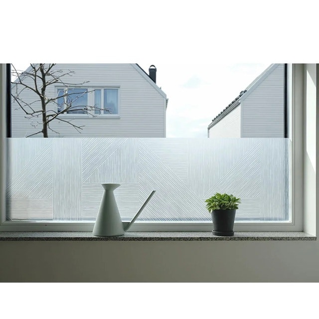 Siluett Frost fönsterfilm Patchwork