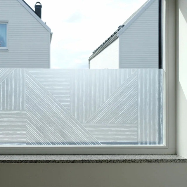 Siluett Frost fönsterfilm Patchwork