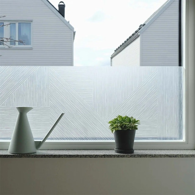 Siluett Frost fönsterfilm Patchwork