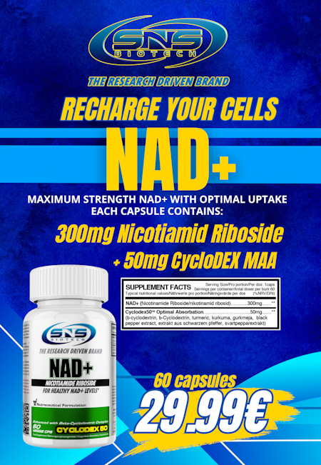 NAD+ 60 kapslar