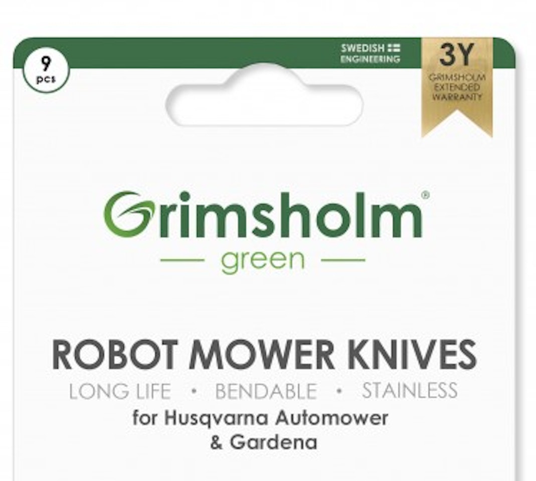 Knivar till Automower, Gardena, Biltema mfl. 18-pack - C4H